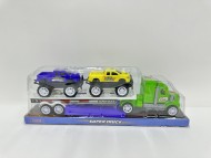 Машинка "Автовоз", в комплекте 2 маленькие машинки, в/к 31,8*6,5*10,5 см Машинка "Автовоз", в комплекте 2 маленькие машинки, в/к 31,8*6,5*10,5 см